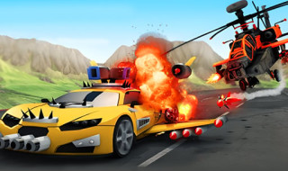 Play Chaos Road Combat Car Racing now!