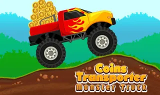 Coins Transporter Monster Truck