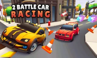 2 Player Battle Car Racing