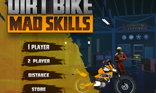 Play Dirt Bike Mad Skills now!