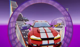 Elon Cars : Online Sky Stunt