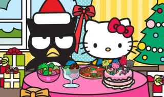 Hello Kitty And Friends Xmas Dinner