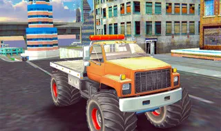 Monster Truck Stunts Free Jeep Racing Games