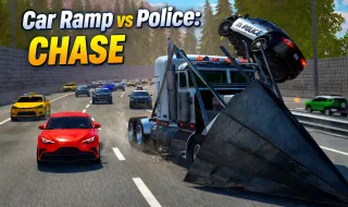Ramp Car vs Police: CHASE