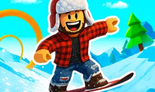 Snow Rider Obby Parkour